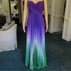Robe A.B.S By Allen Schwartz Verte Kelly - Taille XS, Style Mini, Occasion Très Bon état